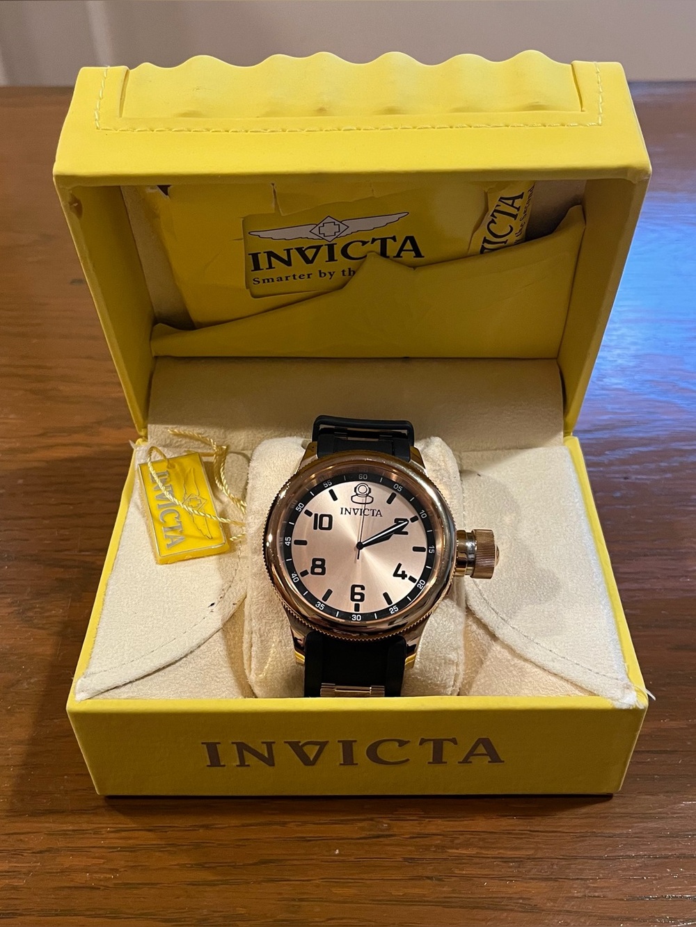 Invicta Gold and Black Men's Sport Watch